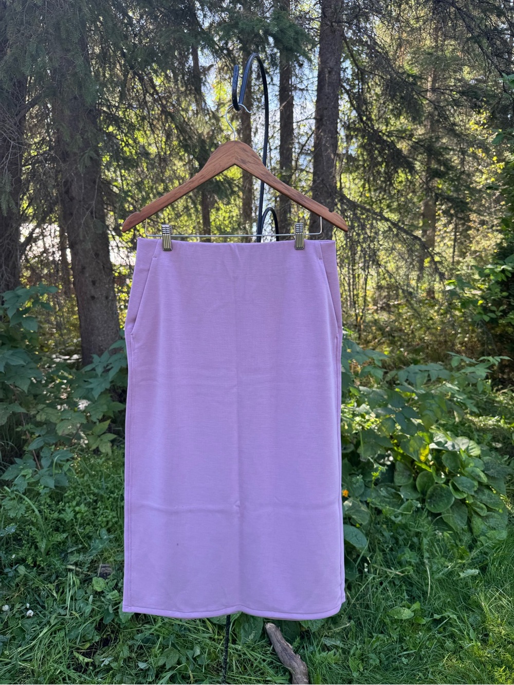 lululemon Softreme high rise Midi skirt